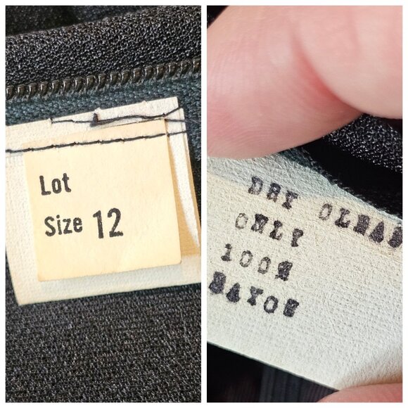 VTG Black Fairy Goddess Long Dress Formal Floor Length Sz 6 Greecian‎ Party Belt - Picture 15 of 16